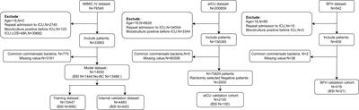 Development and validation a nomogram prediction model for early diagnosis of bloodstream infections in the intensive care unit